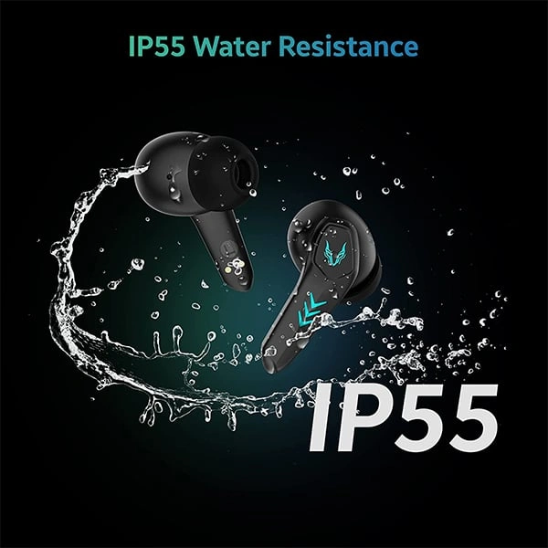 TAGG Rogue 100GT Truly Wireless Gaming in Ear Earbuds - Black - Black