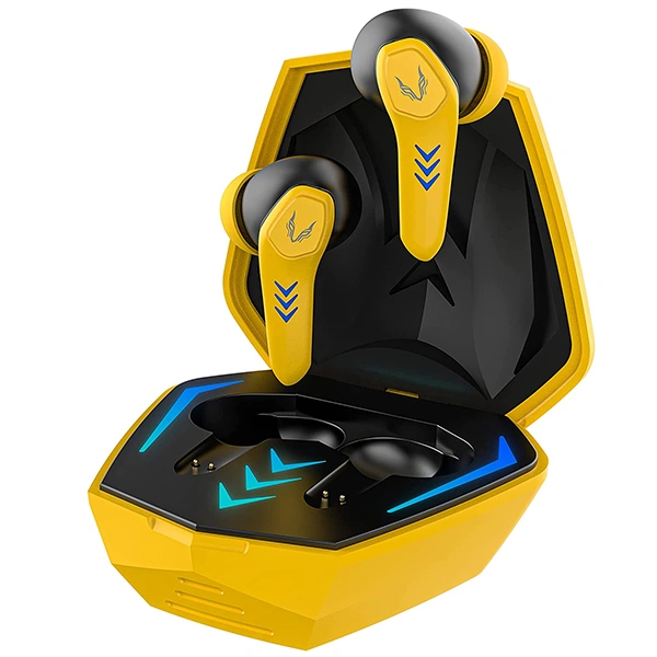 TAGG Rogue 100GT Truly Wireless Gaming in Ear Earbuds - Yellow - Yellow