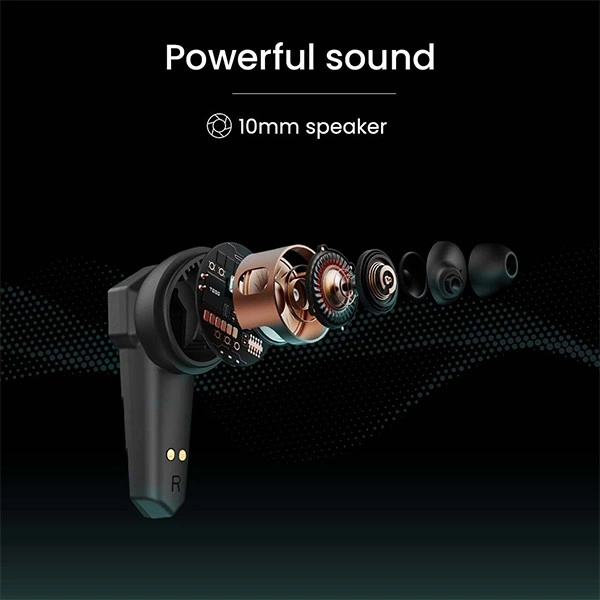 TAGG Rogue 200GT Gaming Bluetooth Truly Wireless In Ear Earbuds with Mic - Red - Red
