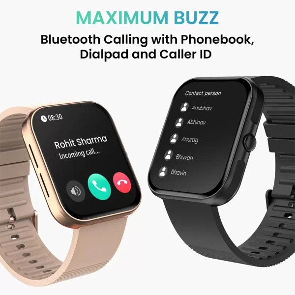 TAGG Verve Max Buzz 1.81inch High Res Display Smartwatch - Blue - Blue