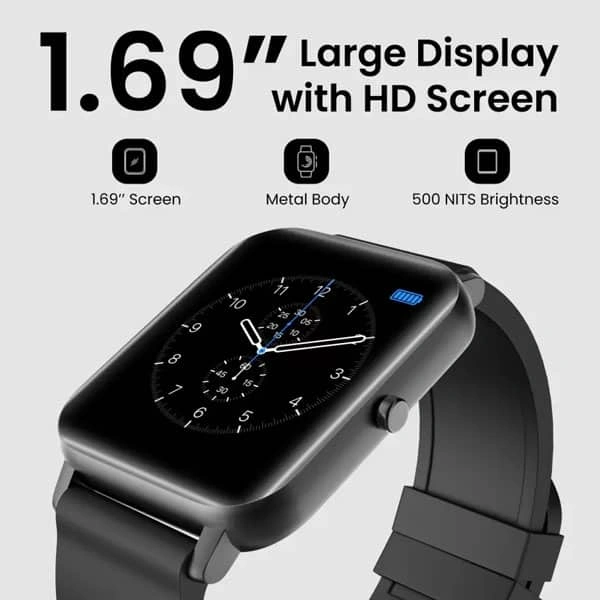 TAGG Verve Plus Smart Watch - Silver - Silver