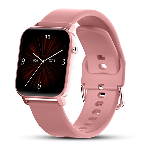 TAGG Verve Smartwatch with Real Time Heart Rate Tracking - Pink - Pink