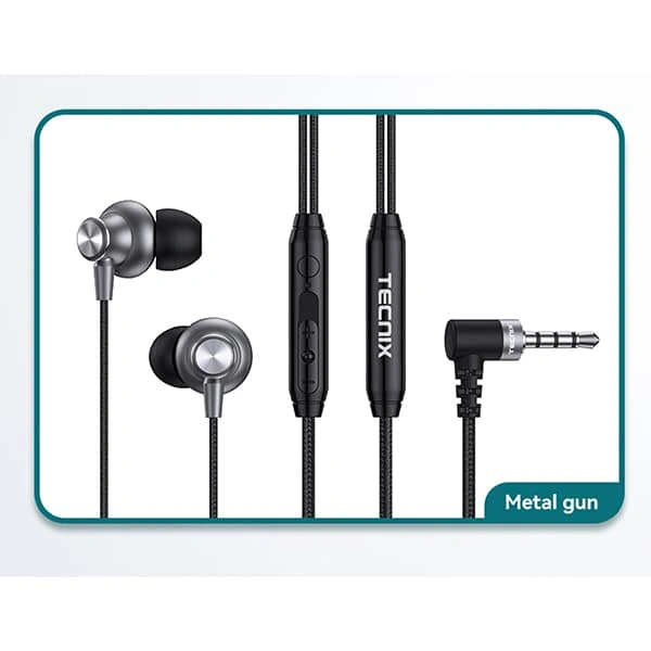 Tecnix K14 Metal Bass Earphone