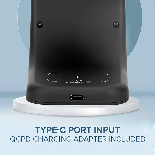 Tempt Arc Wireless Charger - Army Blue, Army Green