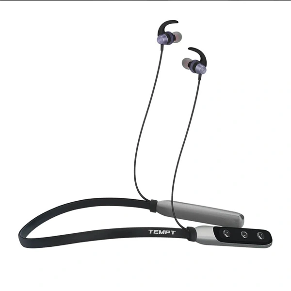Tempt Bounce Neckband - Black Blue - Black Blue