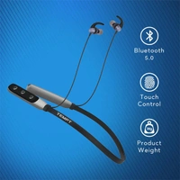 Tempt Bounce Neckband - Black Blue - Black Blue