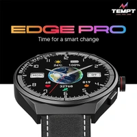 Tempt Edge Pro Smartwatch - Black - Black