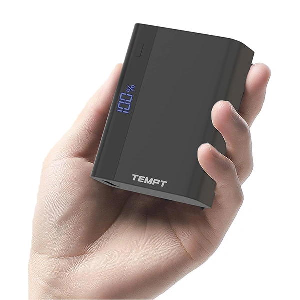 Tempt Fuel 10000mAh Powerbank - Black, White