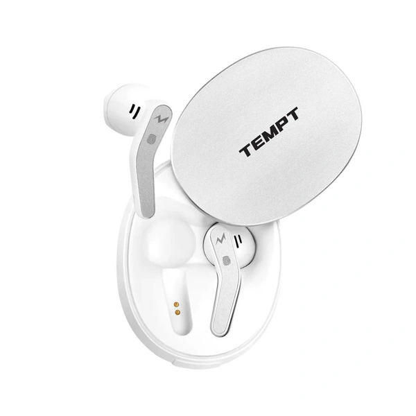 Tempt Glider True Wireless Earbuds - White