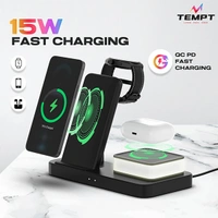 Tempt Lumina Wireless Charger - Army Blue, Army Green