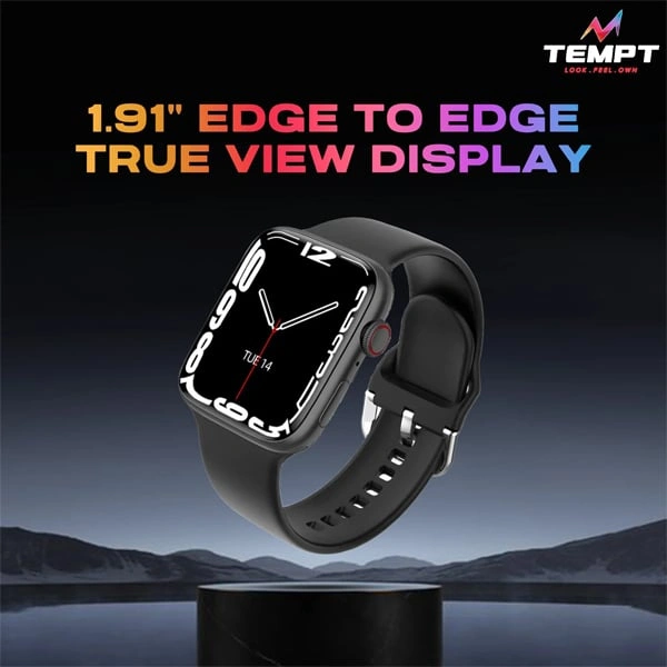 Tempt Streak Smartwatch - Grey - Grey