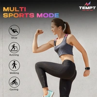 Tempt Streak Smartwatch - Grey - Grey