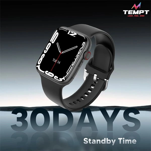 Tempt Streak Smartwatch - Grey - Grey