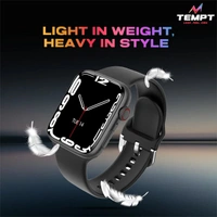 Tempt Streak Smartwatch - Black - Black