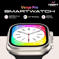Tempt Verge Pro Smartwatch - Grey - Grey