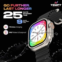 Tempt Verge Pro Smartwatch - Grey - Grey