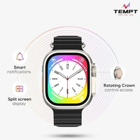 Tempt Verge Pro Smartwatch - Grey - Grey