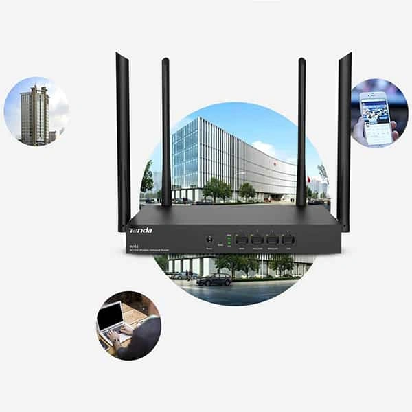 Tenda W15E V2 AC1200 Wireless Hotspot WiFi Router