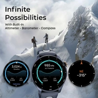 Titan Celestor Smartwatch With 1.43” AMOLED Display - Blue - Blue