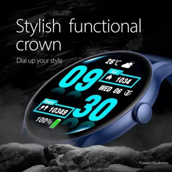 Titan Evoke BT Calling Smart Watch with 1.43" AMOLED - Black - Black