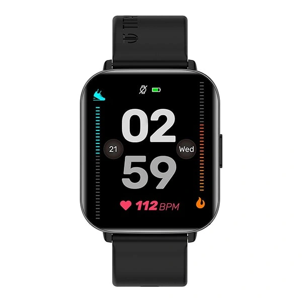 Titan Smart 2 SpO2 Amoled Display Smartwatch - Black - Black