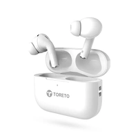 Toreto Air Flex ANC Wireless Earbuds with Wireless Charging