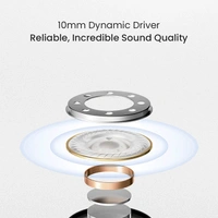 Toreto Air Flex ANC Wireless Earbuds with Wireless Charging