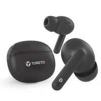 Toreto Air Sync ANC Wireless Earbuds - White - White