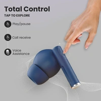 Toreto Air Tune Wireless Earbuds - White - White