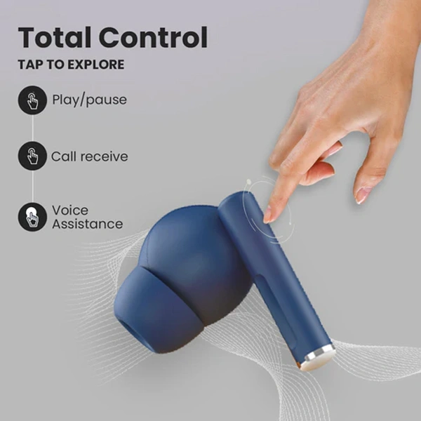 Toreto Air Tune Wireless Earbuds - White - White