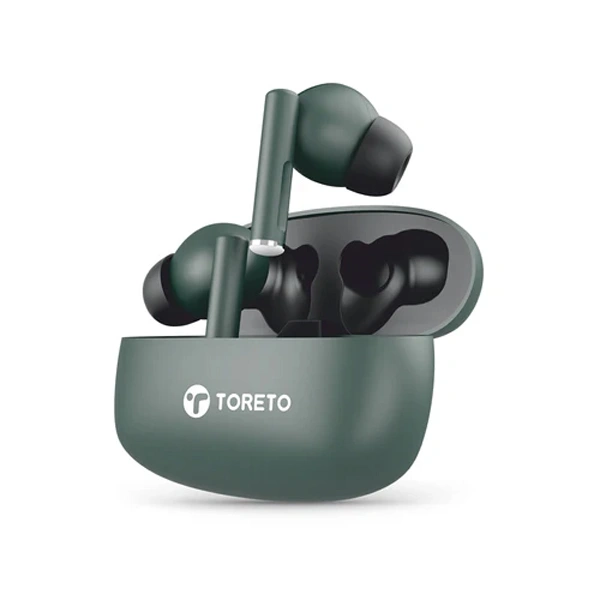 Toreto Air Tune Wireless Earbuds - Green - Green
