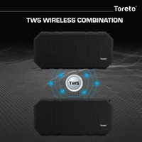 Toreto Boom Wireless Speaker 10W Bluetooth Speaker
