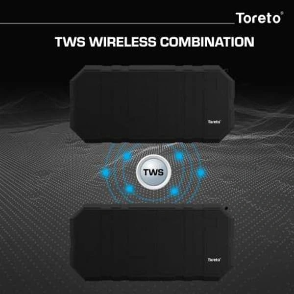 Toreto Boom Wireless Speaker 10W Bluetooth Speaker