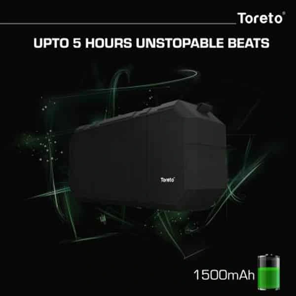 Toreto Boom Wireless Speaker 10W Bluetooth Speaker