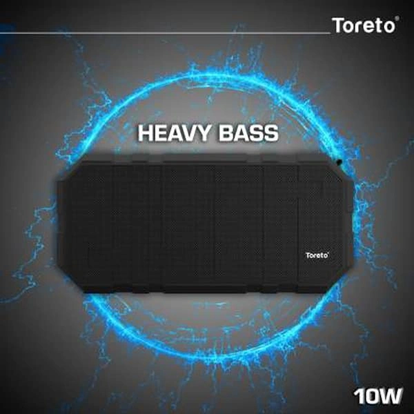 Toreto Boom Wireless Speaker 10W Bluetooth Speaker
