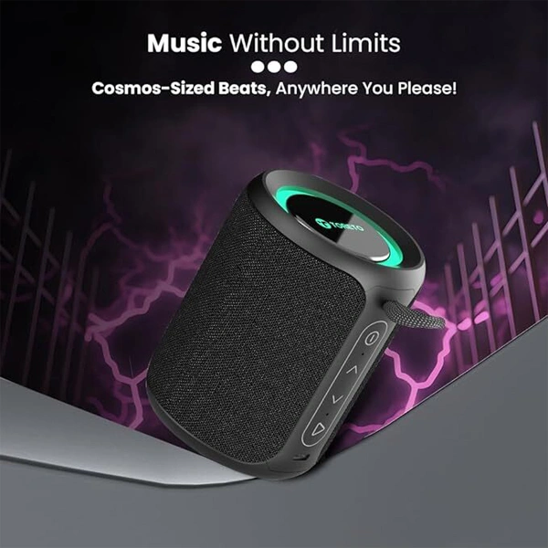 Toreto Cosmo 18W Portable Bluetooth Speaker - Black - Black