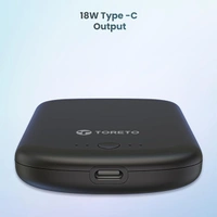 Toreto Eon Mag Wireless 5000 mAh Sleek 18W Power Bank