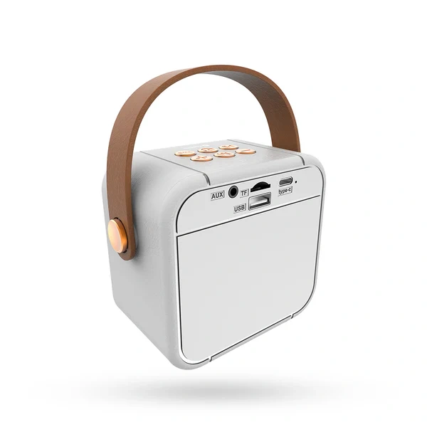 Toreto Jolly Bluetooth Speaker - White - White