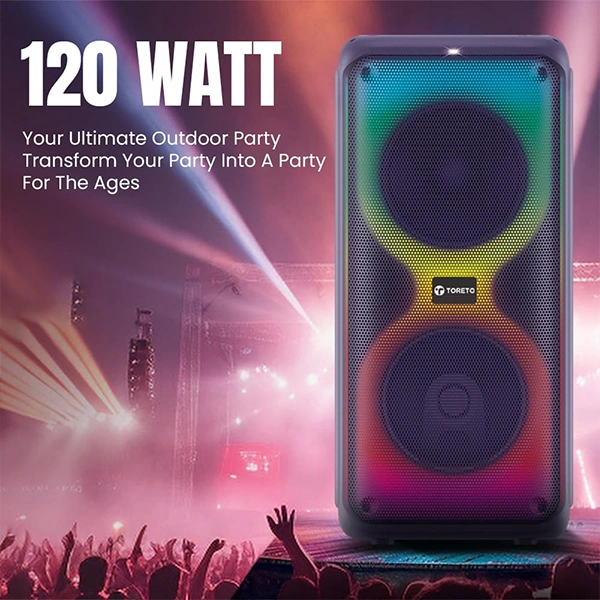 Toreto PARTY BEATZ 120W Party Speaker