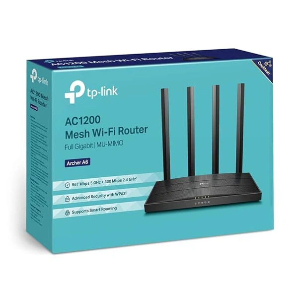 TP-Link AC1200 Wireless MU-MIMO Gigabit Router