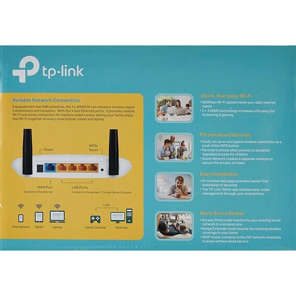 TP-Link TL-WR841N 300Mbps Wireless N Router
