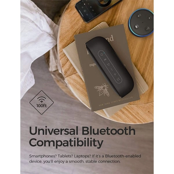 Tribit MaxSound Plus 24W Bluetooth Wireless Speakers - Blue - Blue