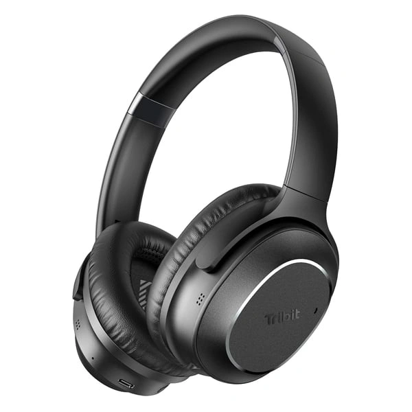 Tribit QuietPlus 72 Over Ear Wireless Headphones - Active Black