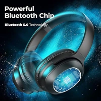 Tribit QuietPlus 72 Over Ear Wireless Headphones - Active Black