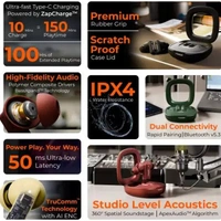 TRIGGR Apex S1 Earbuds with Dual Pairing - Pearl White - Pearl White