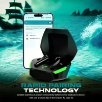TRIGGR Kraken X2 True Wireless Earbuds - Black Camouflage - Black Camouflage