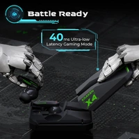 TRIGGR Kraken X4 Earbuds with 13mm Drivers - Azure Blue - Azure Blue
