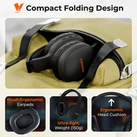 TRIGGR Trinity 1 with 40mm Drivers Headphones - Shark Grey - Shark Grey