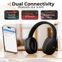 TRIGGR Trinity 1 with 40mm Drivers Headphones - Shark Grey - Shark Grey