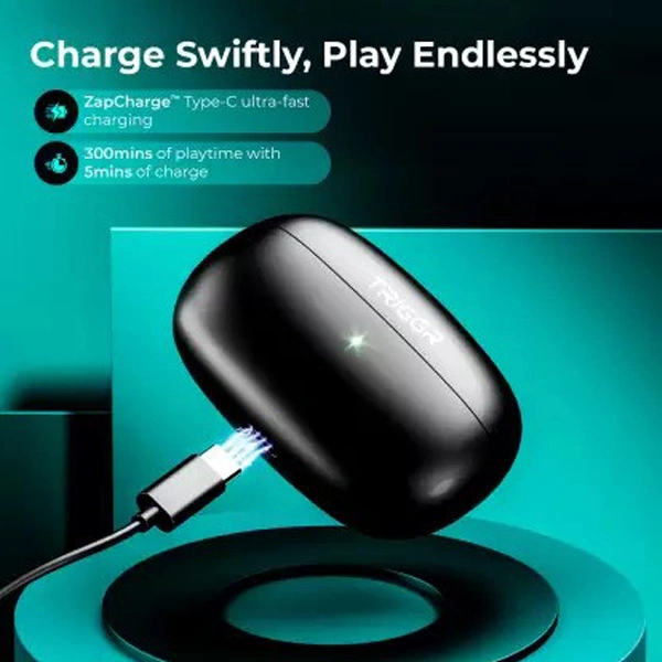 TRIGGR Ultrabuds N1 Neo Earbuds with ENC - Cobalt Mariner - Cobalt Mariner